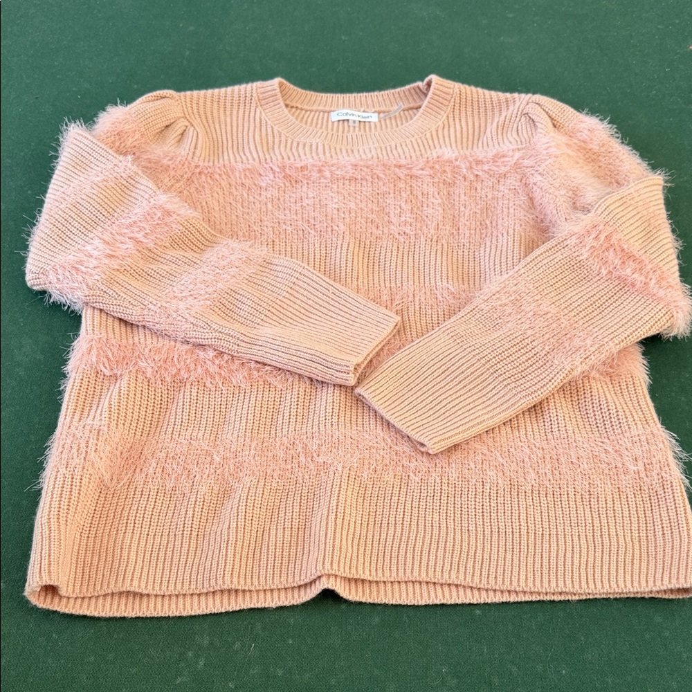 Cat & Jack Women's‎ Blush Textured Sweater.  CAJA # 3